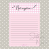 Kladblok @ Juffrouw Muis - rose