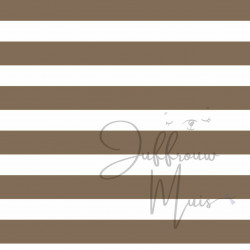 Brede streep A4 papier (cappuchino)