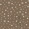 Sneeuwvlokje A4 papier (cappuchino)