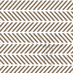 Zigzag streepje A4 papier (cappuchino)