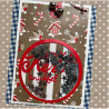 Brede streep A4 papier (cappuchino)