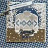 Sneeuwvlokje A4 papier (cappuchino)