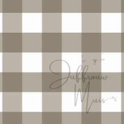 A4 papier (taupe - grote ruit)