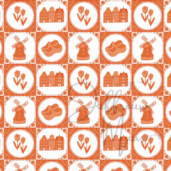 Cardstock - Appeltjes van oranje - SALE