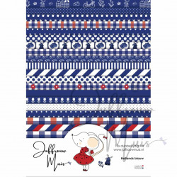 Cardstock - Hollands blauw - SALE