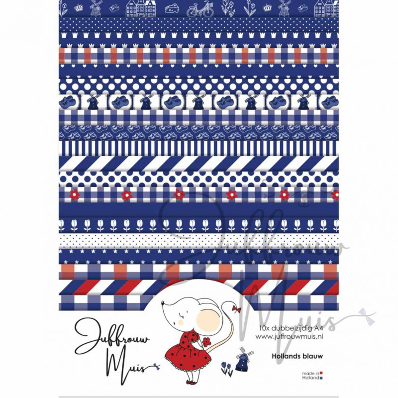 Cardstock - Hollands blauw - SALE