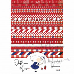 Cardstock - Hollands rood  - SALE
