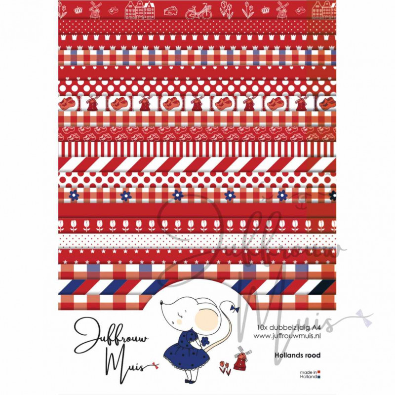 Cardstock - Hollands rood  - SALE