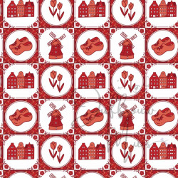 Cardstock - Hollands rood  - SALE