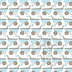 Cardstock - Life is better on the blue farm
