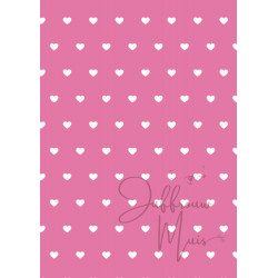 Tiny Cardstock -  A5 - Knalrose