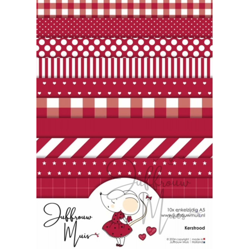 Tiny Cardstock -  A5 - Kerstrood