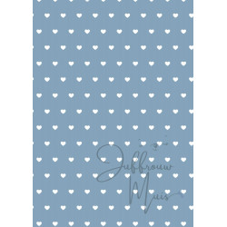 Tiny Cardstock -  A5 - Oud blauw
