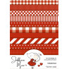Tiny Cardstock -  A5 - Aardbeirood Rood