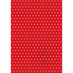 Tiny Cardstock -  A5 - Aardbeirood Rood - Silk edition