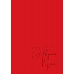 Tiny Cardstock -  A5 - Aardbeirood Rood - Silk edition