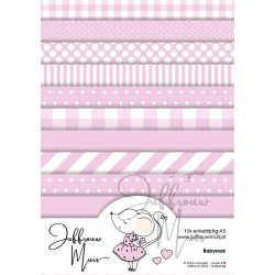 Tiny Cardstock -  A5 - Babyroze
