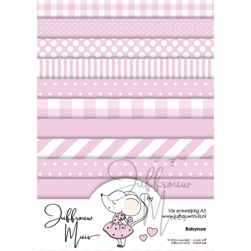 Tiny Cardstock -  A5 - Babyroze