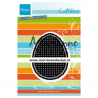 CR1497 Craftables - cross stitch egg (Marianne design)