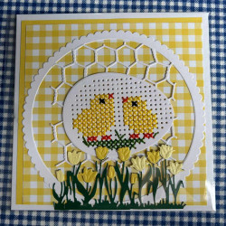 CR1497 Craftables - cross stitch egg (Marianne design)