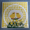 CR1497 Craftables - cross stitch egg (Marianne design)