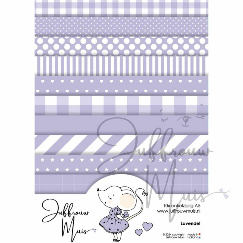 Tiny Cardstock -  A5 - Lavendel