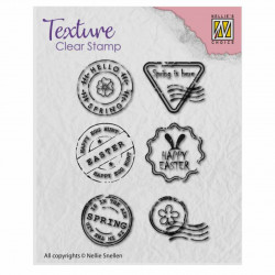 Stempel Nellie's Choice - Clear Stamp - Postal Marks
