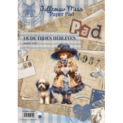 Juffrouw Muis Paperpad - Oude tijden herleven