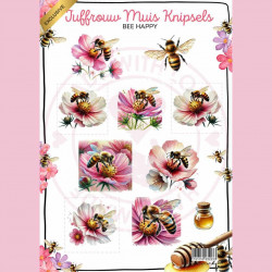 Juffrouw Muis Knipsel - Bee Happy - EXCLUSIVE