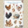 Juffrouw Muis Knipsel - STICKERVEL