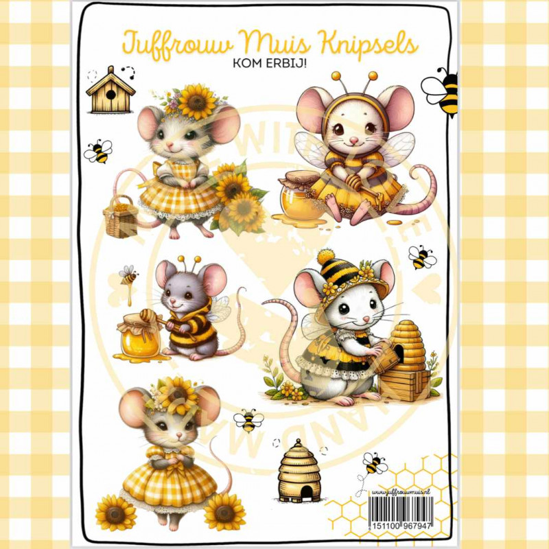 Juffrouw Muis Knipsel - Kom erbij