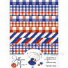 Tiny Cardstock -  A5 - Hollandse ruitjes - Silk edition
