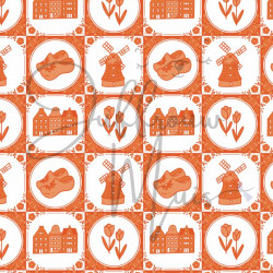 Tiny Cardstock -  A5 - Appeltjes van Oranje - Silk edition