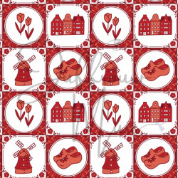 Tiny Cardstock -  A5 - Hollands Rood - Silk edition