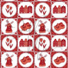 Tiny Cardstock -  A5 - Hollands Rood - Silk edition