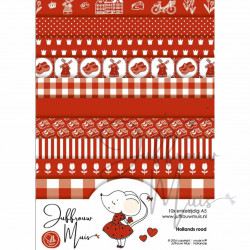Tiny Cardstock -  A5 - Hollands Rood - Silk edition