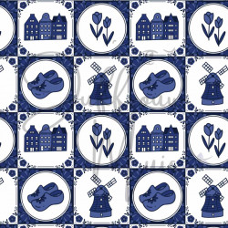 Tiny Cardstock -  A5 - Hollands Blauw - Silk edition