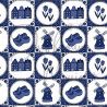 Tiny Cardstock -  A5 - Hollands Blauw - Silk edition