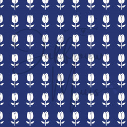 Tiny Cardstock -  A5 - Hollands Blauw - Silk edition