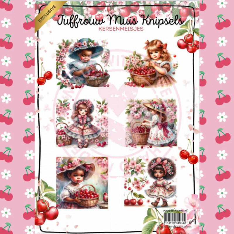 Juffrouw Muis Knipsel - Kersenmeisjes Exclusive