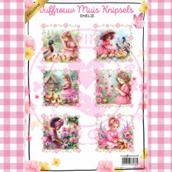 Juffrouw Muis Knipsel - Emelie