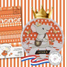 Tiny Cardstock -  A5 - Appeltjes van Oranje - Silk edition