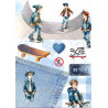 Tiny Cardstock -  A5 - Boy's will be Boys