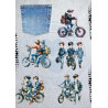 Tiny Cardstock -  A5 - Boy's will be Boys