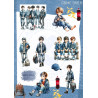 Tiny Cardstock -  A5 - Boy's will be Boys