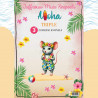 Juffrouw Muis Knipsels - Triple - Aloha