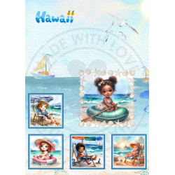 Juffrouw Muis Paperpad - Beach Day