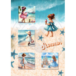 Juffrouw Muis Paperpad - Beach Day