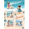 Juffrouw Muis Paperpad - Beach Day
