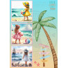 Juffrouw Muis Paperpad - Beach Day